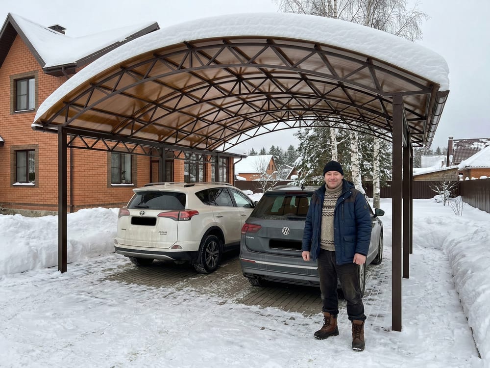 Навес для автомобиля