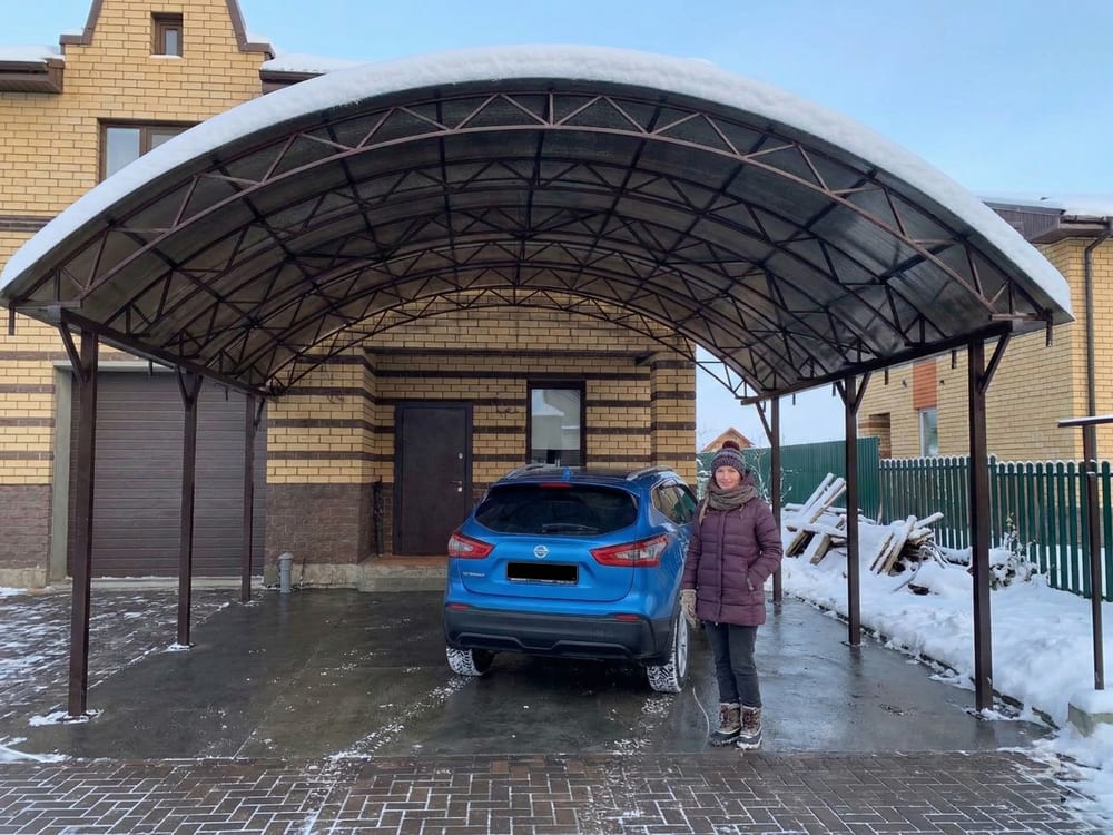 Навес для автомобиля