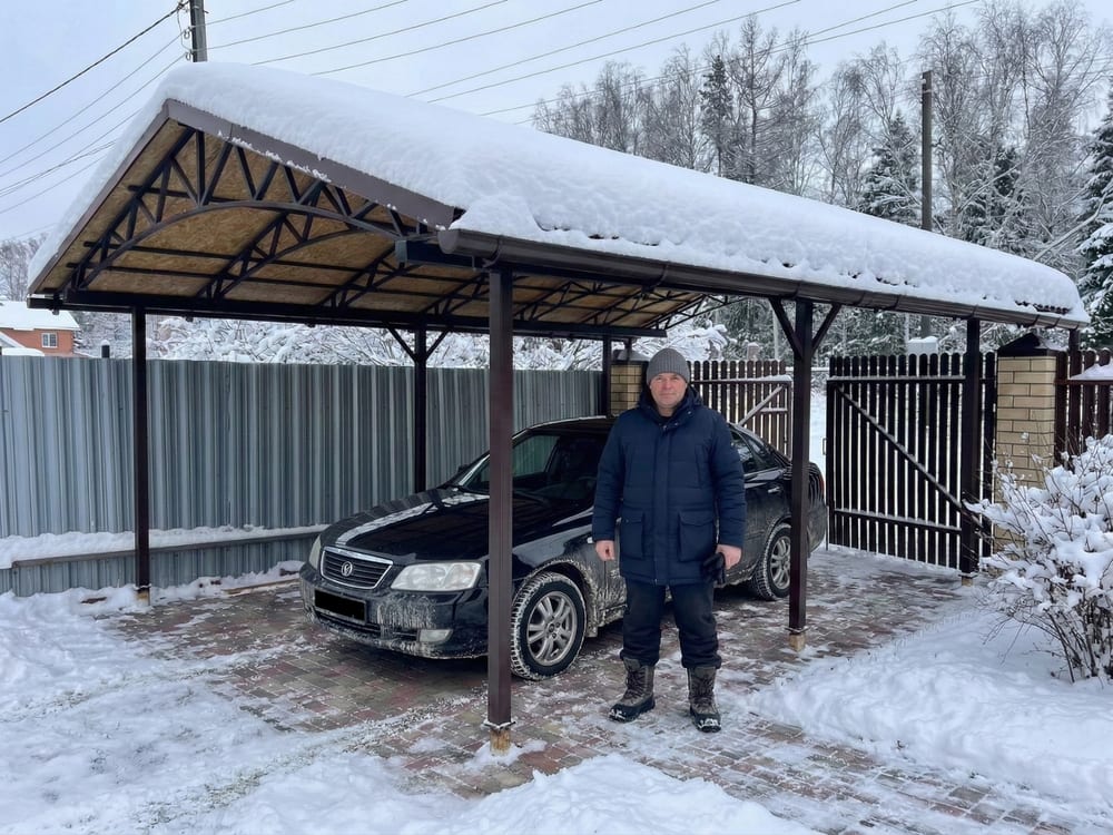 Навес для автомобиля